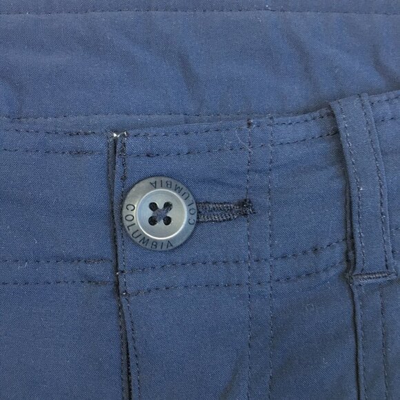 COLUMBIA Blue PFG Performance Fishing Gear Adjustable Hem & Length Active Pant - Picture 6 of 16